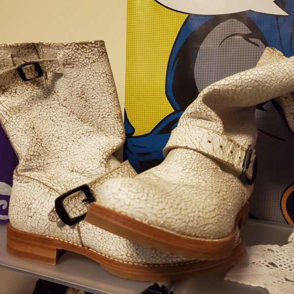 Frye engineer battle boots - Picture 3 of 5